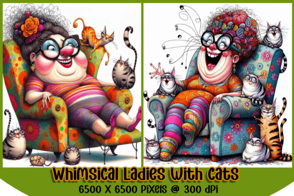 Download Eccentric Enchantment Cats - Cat Collection